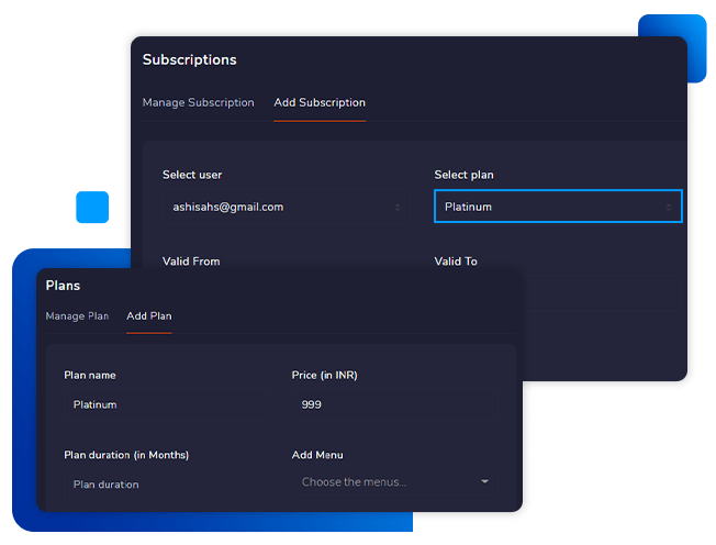 Create Subscriptions